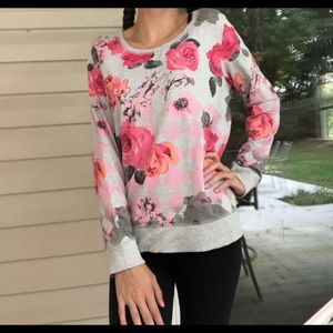 Floral Sweater
